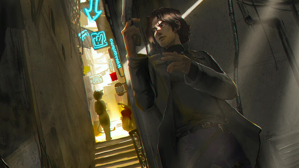 "Richard's Dilemma" - Commissioned work for Mozzigator